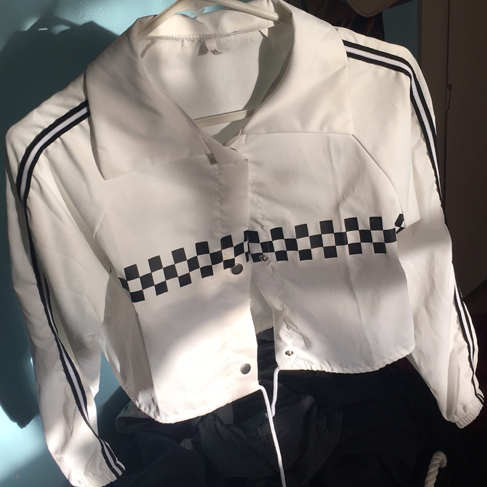 ๐checkered jacket - Picture 2 of 2